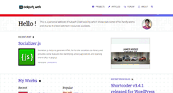 Desktop Screenshot of aakashweb.com